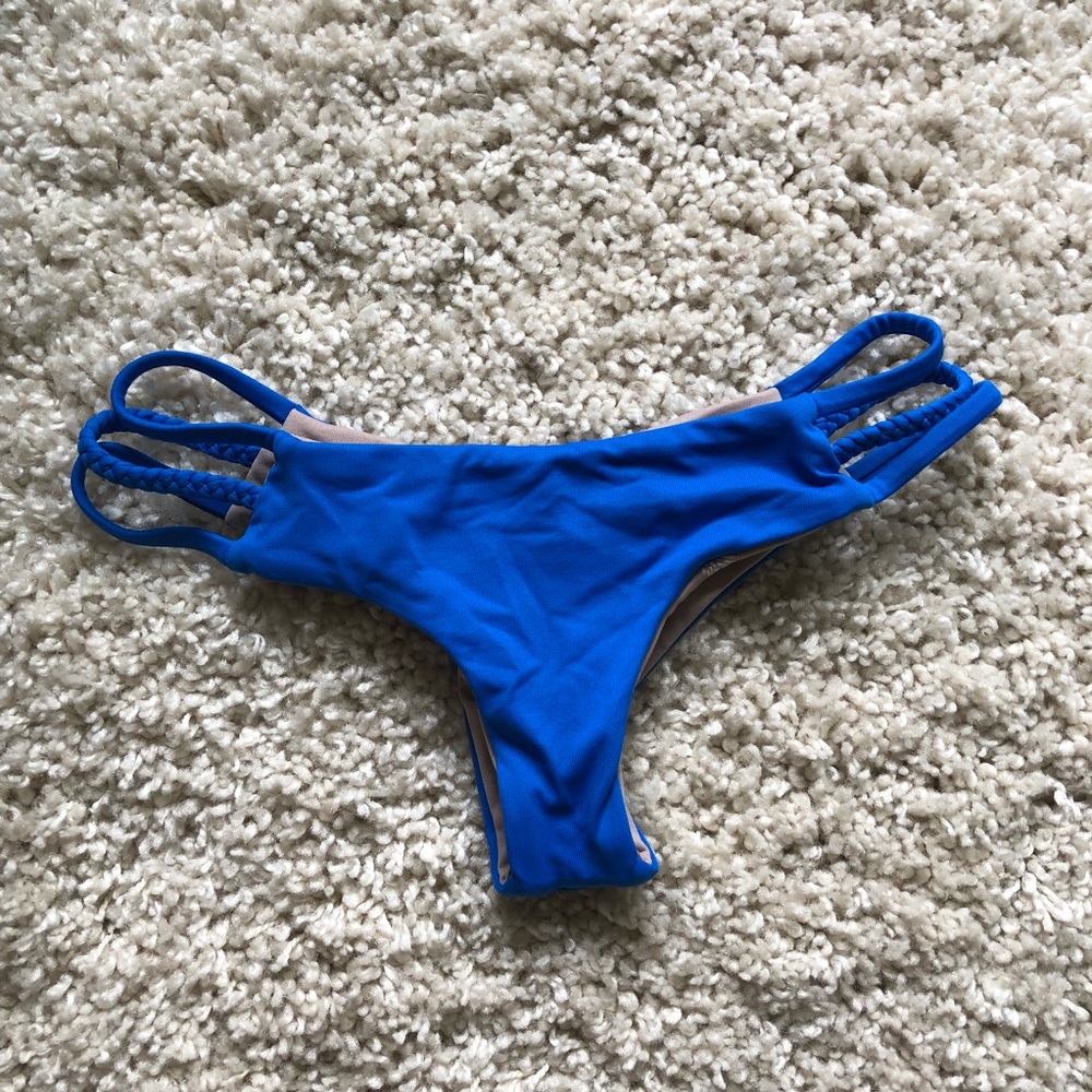 Blue Midori bikini bottom